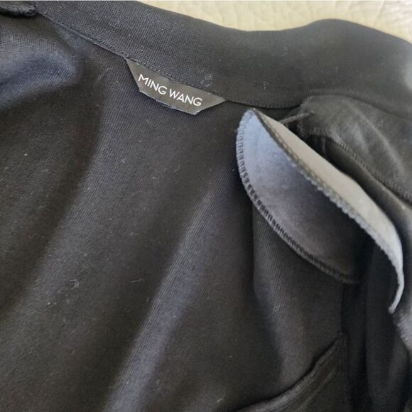 Ming Wang horn hook shoulder pads blazer cardigan - Picture 16 of 16